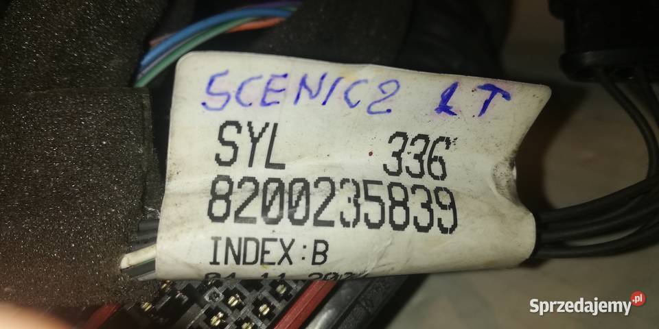 wiązka drzwi tył Renault Scenic 2 i Grand łódzkie sprzedam