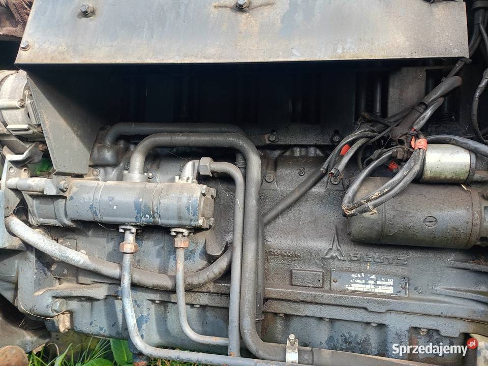 Deutz fahr dx 110 nowe opony skrzynia do remontu Skrzynia biegów Manualna Orneta