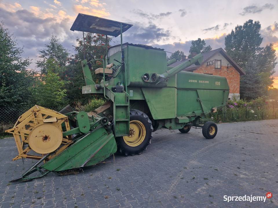 Kombajn John Deere 430 mazowieckie Paprotnia