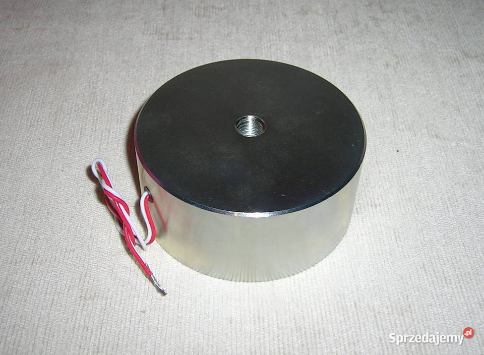 Elektromagnes trzymający 24V 10W siła 1450N Wyszków sprzedam
