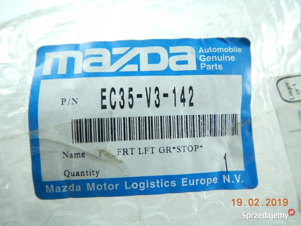 LISTWA BŁOTNIKA MAZDA MX3 ORYGINAŁ