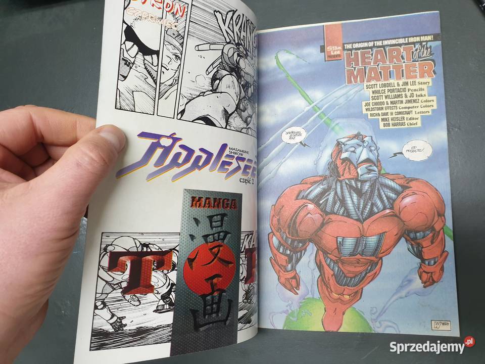 Mega Marvel 219 1998 Iron Man Superbohaterowie pomorskie Gdynia sprzedam