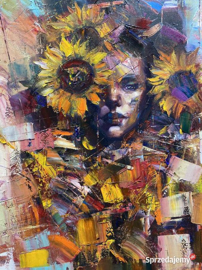 Pitsko Giennadij W śródpolnych słonecznikach