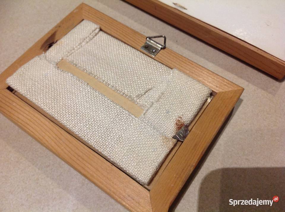 Obrazki w Ramce Haft Krzyżykowy Vintage 3 Nowa Sól