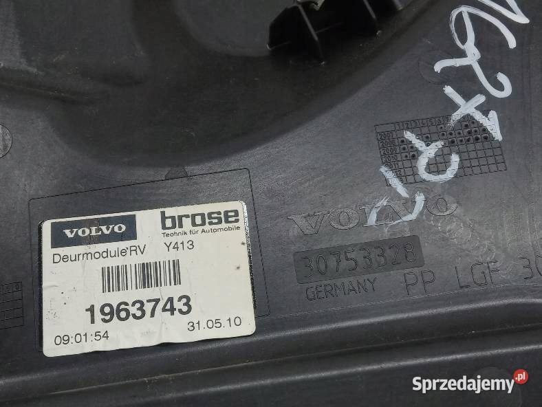 MECHANIZM SZYBY PRAWY PRZÓD 30753328 Volvo XC 60 świętokrzyskie