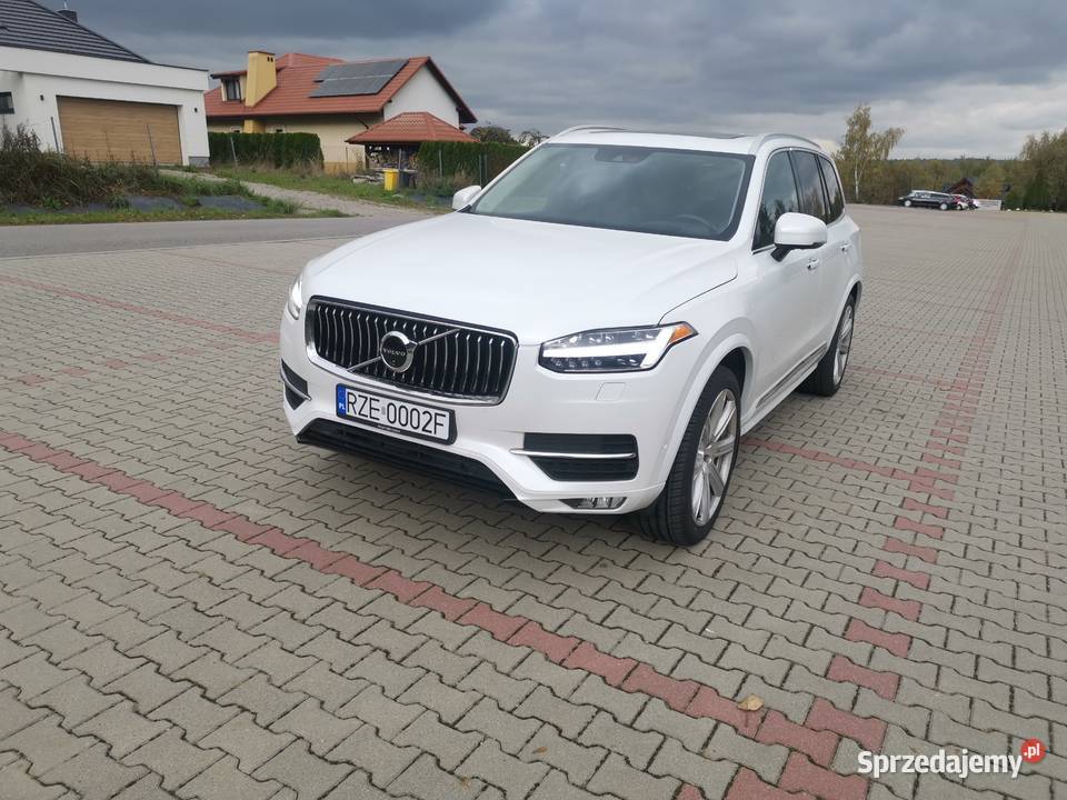 Volvo XC90 inscription 7os 4x4 Full elektrochrom. lusterko wst. podkarpackie Tyczyn sprzedam