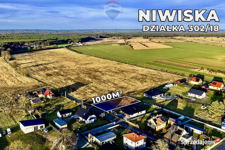 Działka budowlana pow 1000 m sprzedam