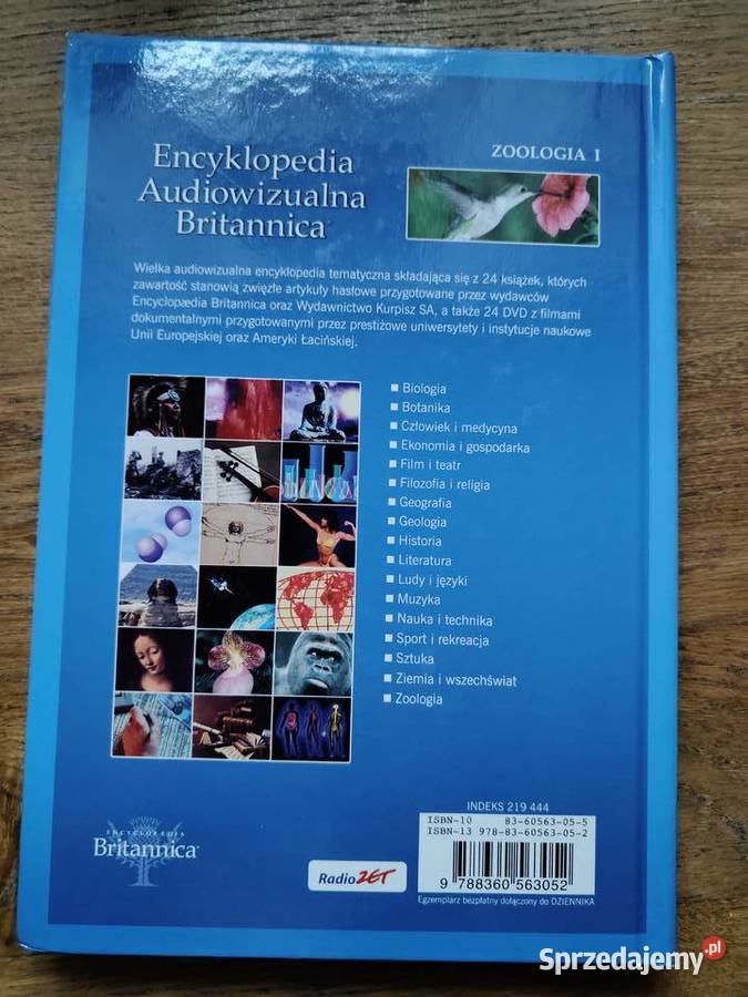 Encyklopedia audiowizualna Britannica Zoologia 1 ISBN 9781593393304 Kraków