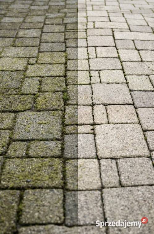 Profesjonalne mycie ciśnieniowe kostki brukowej Warszawa