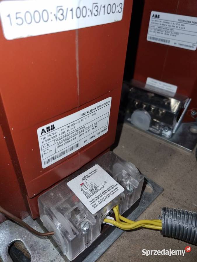 Przekładniki napięciowe ABB UMZ 24 1220kV Gdańsk