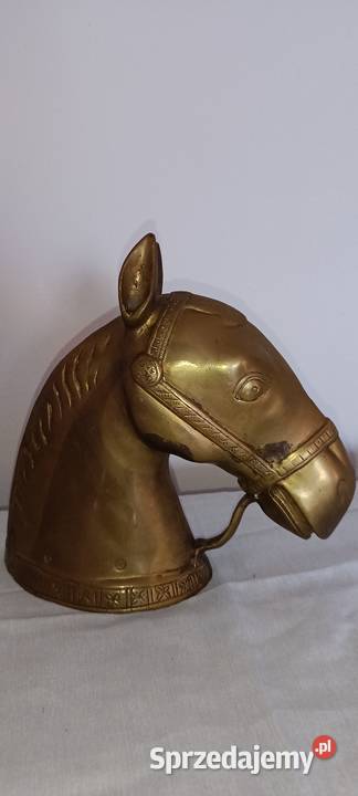Głowy konia wykonane z mosiądzu Tarnów
