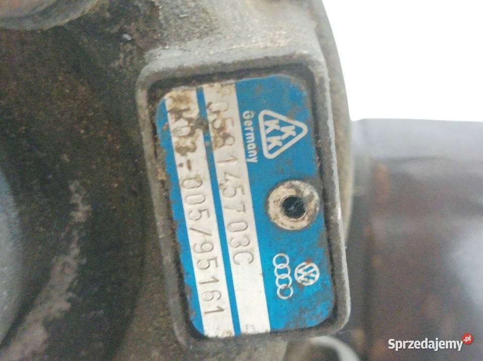 TURBOSPRĘŻARKA 058145703C 18 20V Audi A4 I
