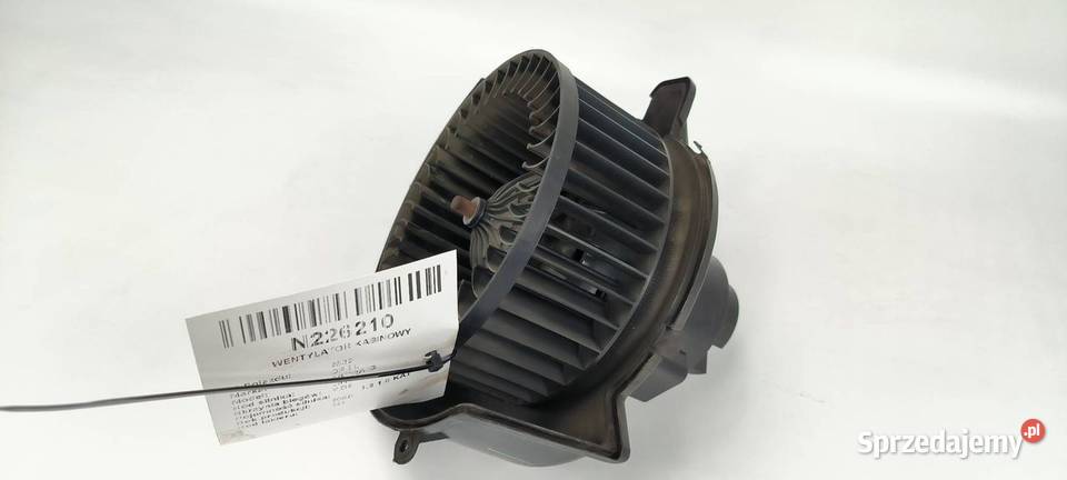 WENTYLATOR KABINOWY OPEL ASTRA G 0132801134 osobowe Lipno