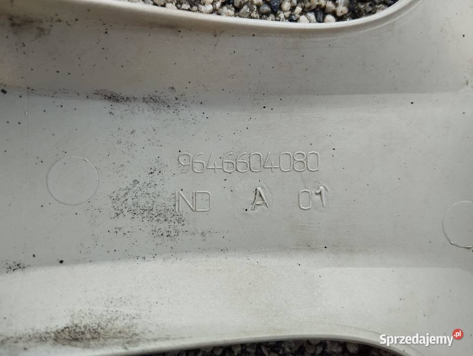 Kołpak Peugeot 16 Novae sztukę 9646604080 Kamieniec