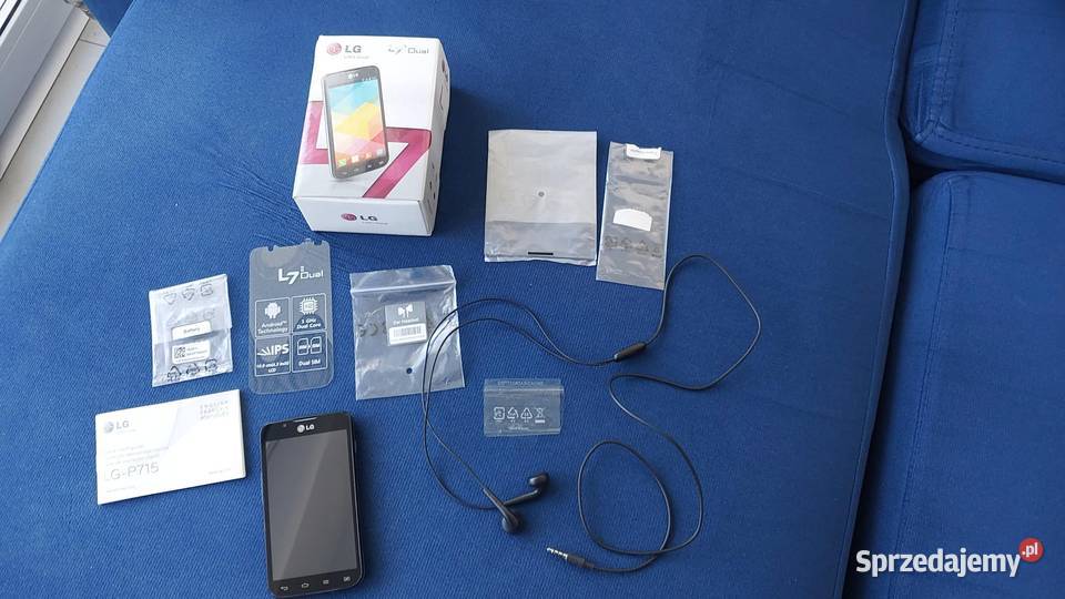 LG Optimus L7 II Dual P715 Czarny Komplet Elektronika Niemodlin