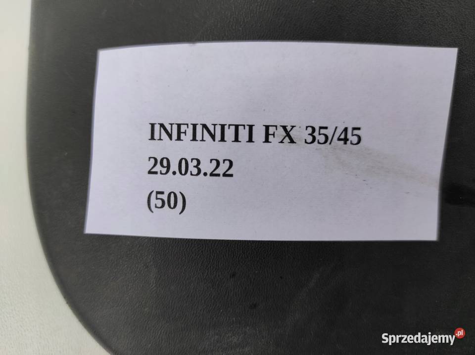 CHLAPACZ LEWY PRZÓD INFINITI FX35 FX45 Części Nowy Tomyśl