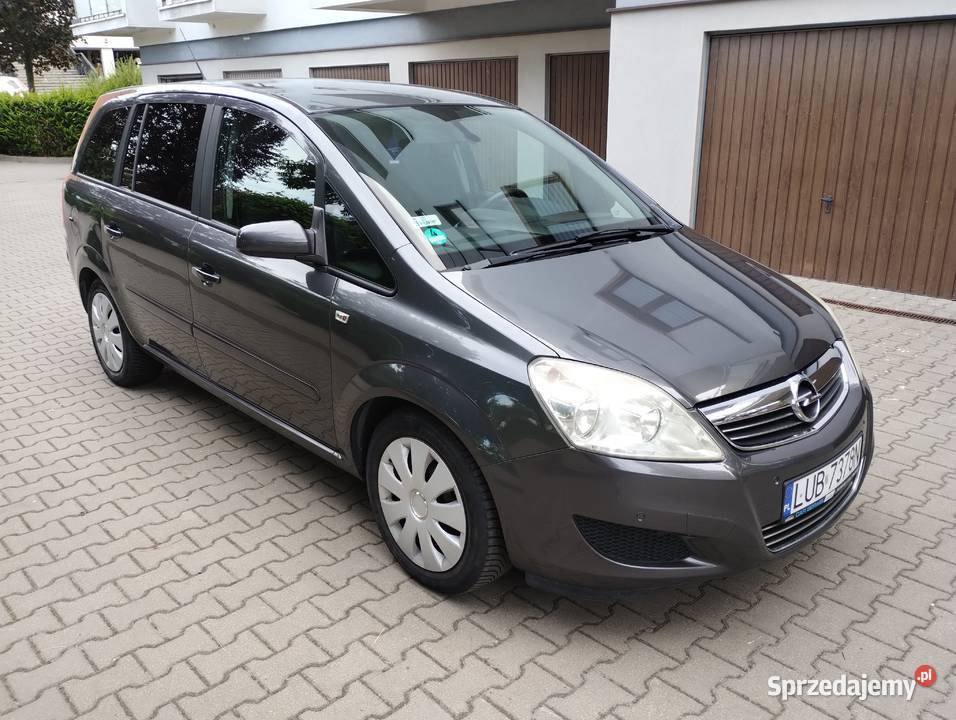Opel Zafira 18 Benzyna Gaz LPG 2009r 140 Zadbany Lublin