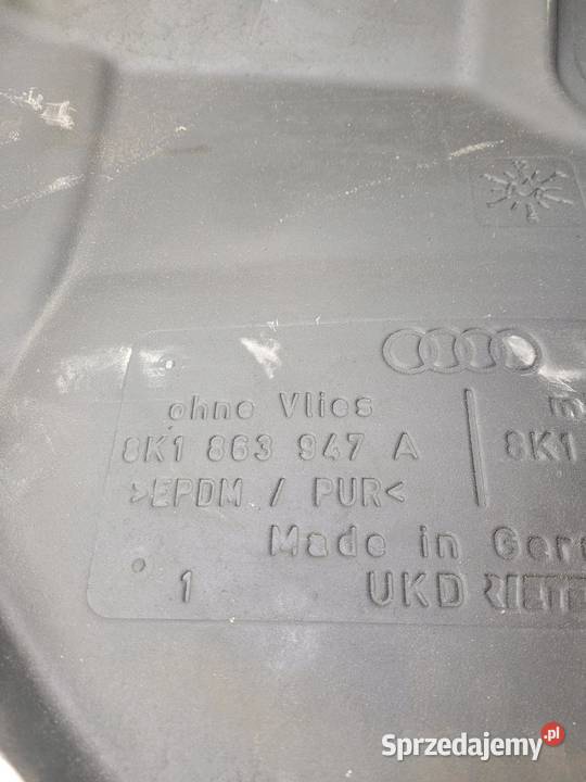 WYGŁUSZENIE ŚCIANY GRODZIOWEJ AUDI A5 8K1863947A Przystajń