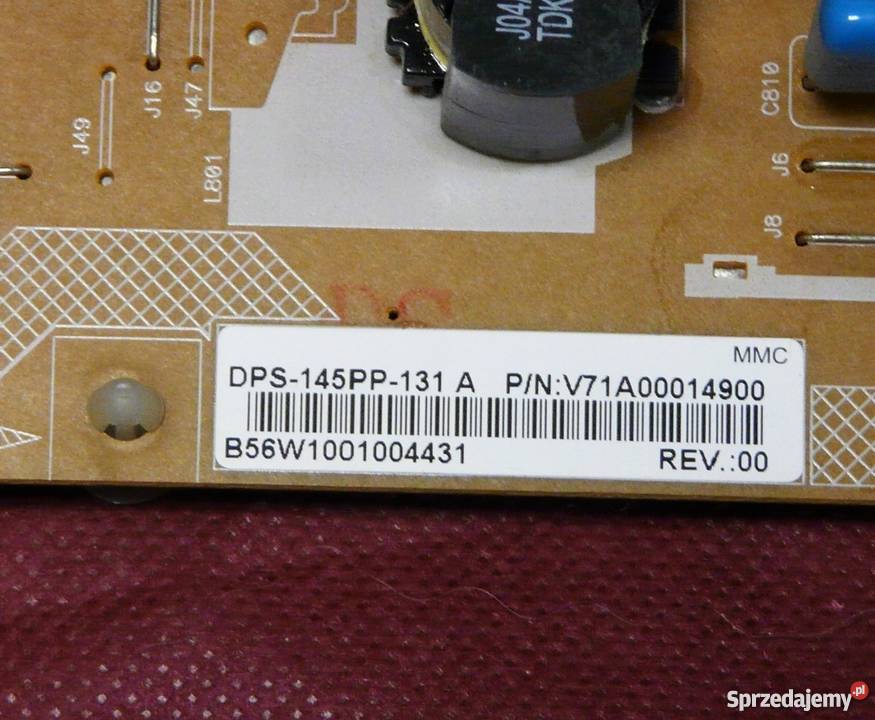 Płyta zasilacza DSP 145 PP 131A z REGZA Toshiba Pozostałe dolnośląskie Bogatynia