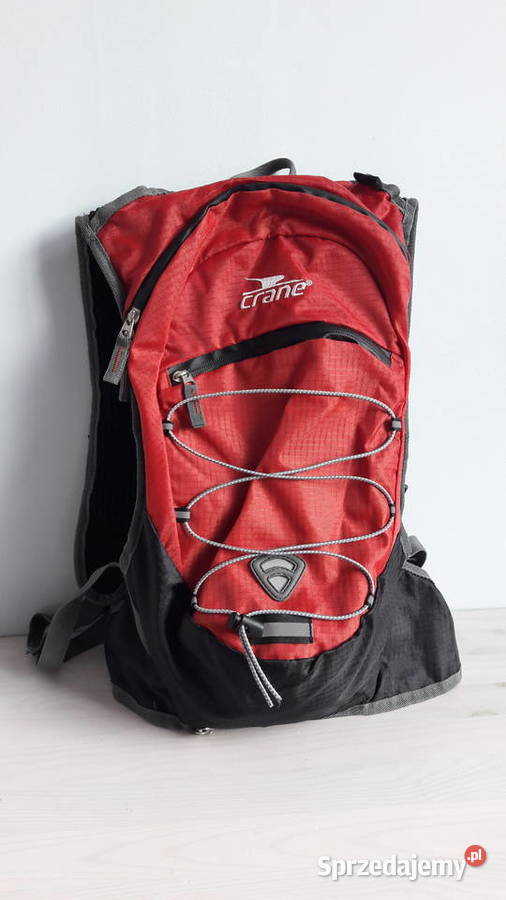 Plecak turystyczny rowerowy Crane czerwony