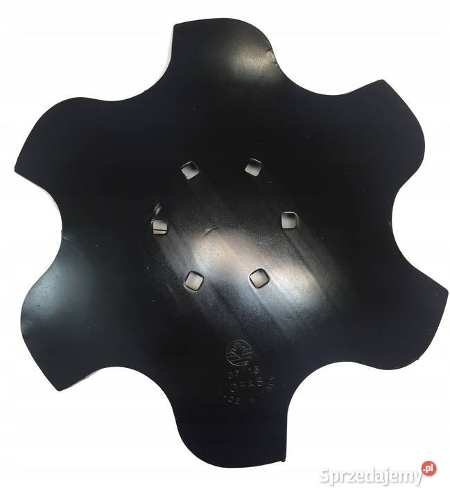 Talerz zagarniający OFAS Lewy 460mm 6 otworowy Kamionna