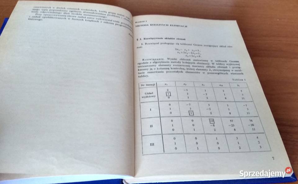 Zadania z algebry liniowej i programowania Kultura i Rozrywka Gdańsk