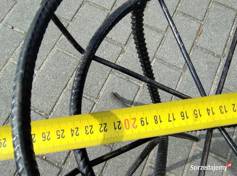 Kwietnik metaloplastyka z prędów solidny PRL Antyki Gdynia