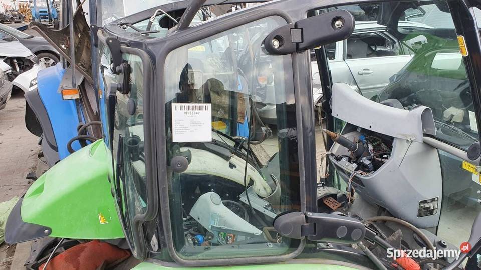 SZYBA TYŁ PRAWA BOCZNA DEUTZFAHR AGROTRON K 610 osobowe Lipno