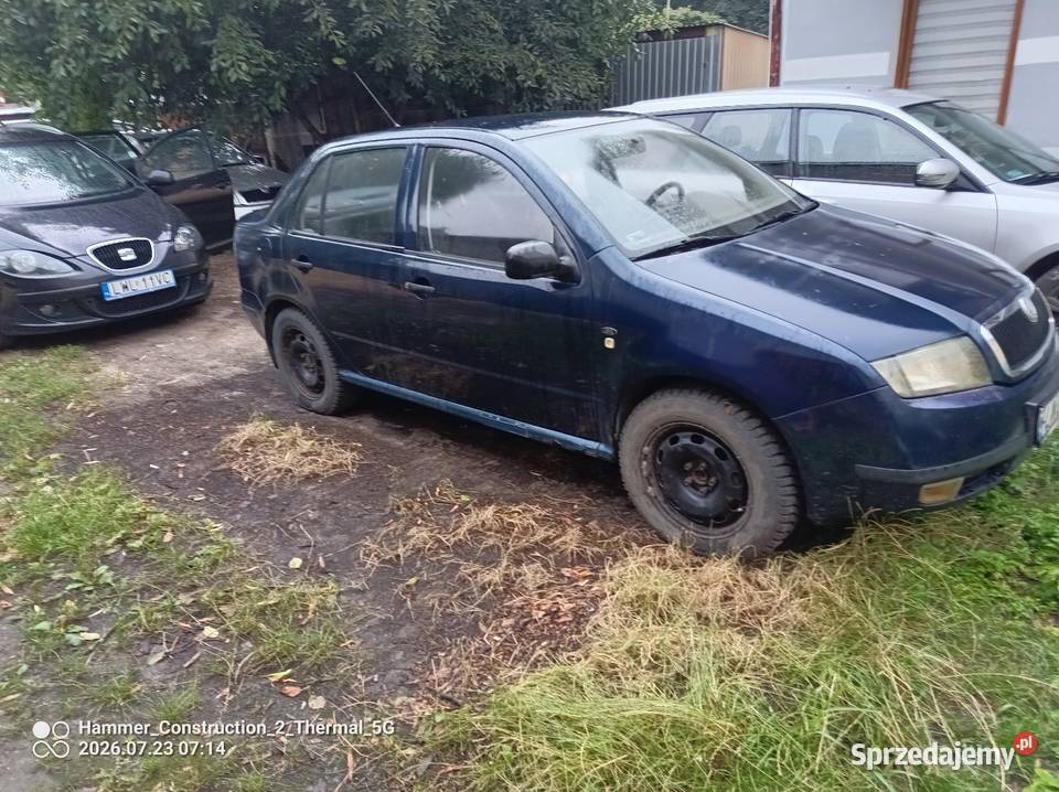 Skoda Fabia 2003r 12 benzyna wspomaganie welurowa tapicerka Motoryzacja sprzedam