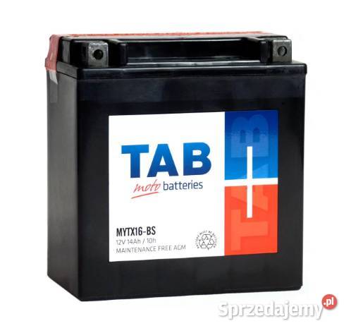 Akumulator motocyklowy TAB MYTX16BS 12V 14Ah