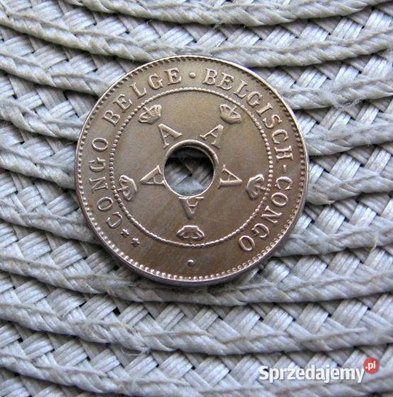 Kongo Belgijskie 10 Centynów 1911r Ładna Kalisz