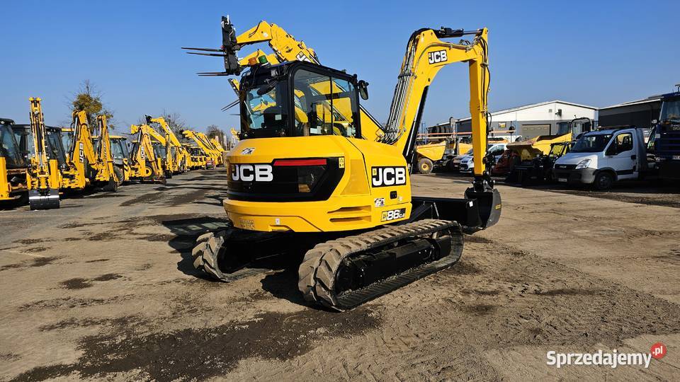JCB 86C2 KOPARKA GĄSIENICOWA 9 TON CAT VOLVO Koparki wielkopolskie Krotoszyn