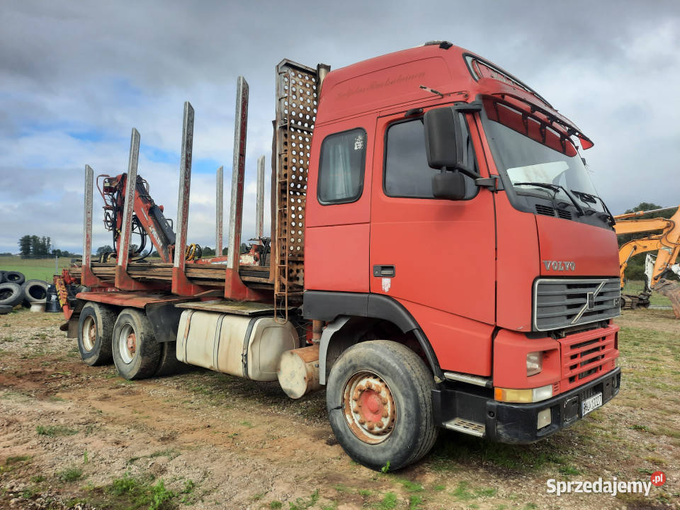 Samochód ciężarowy VOLVO FH12 6x4 zwolnica pełen 13445kg Augustów sprzedam