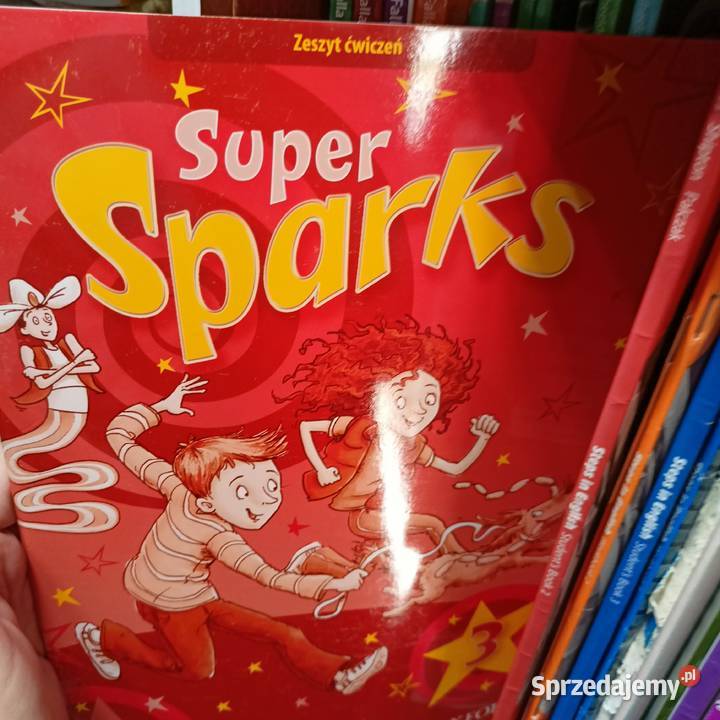 Super Sparks ćwiczenia workbook tanie książki mazowieckie Warszawa