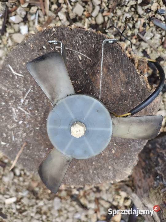 Silnik elektryczny z wiatrakiem z dawnych lat Radomsko