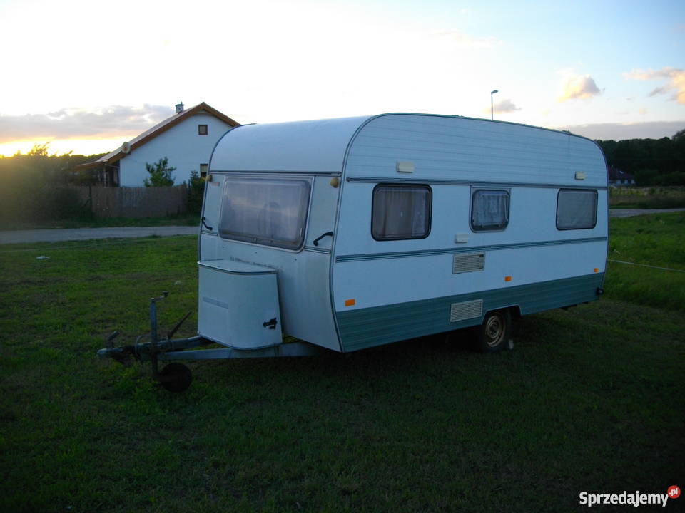 przyczepa kemping Munsterland 1986 45 metra zachodniopomorskie Pyrzyce