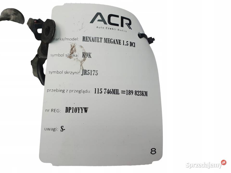 SPRĘŻARKA KLIMATYZACJI Renault Megane III 15 dci Kompresory klimatyzacji lubelskie Chełm sprzedam