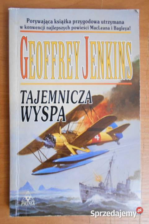 Geoffrey Jenkins Tajemnicza wyspa lubelskie Parczew sprzedam