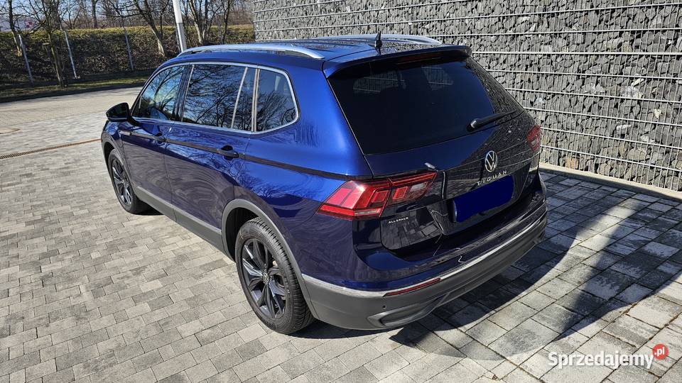 VW Tiguan 2023 Allspace Hak bezwypadkowy Salon hak Kraków