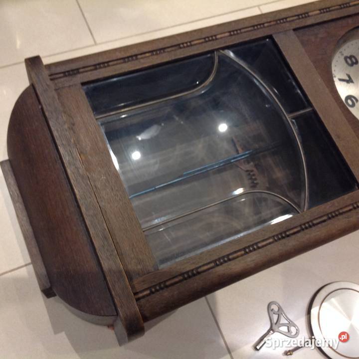 Stary Zegar Wiszcy Drewniany lubuskie Nowa Sól