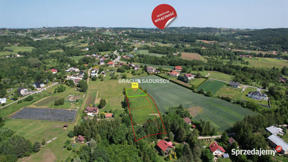 Grunt 1200m2 Grajów małopolskie