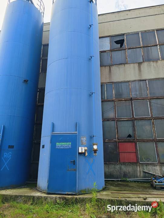 Silosy stalowe na piasek cement bentonit pyły z Rawicz