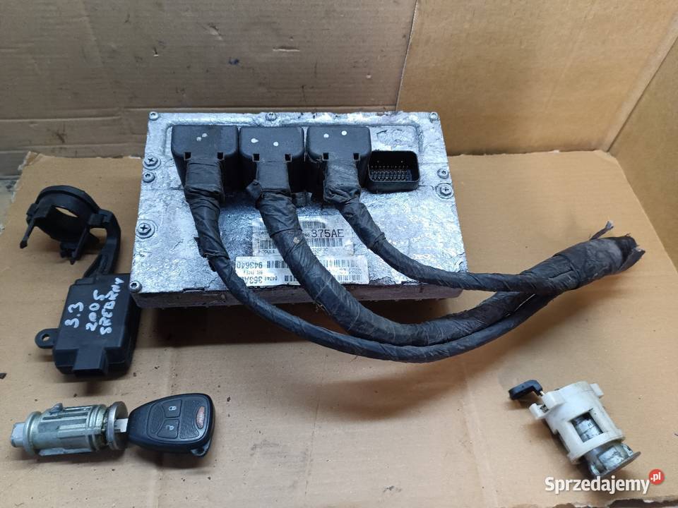 Chrysler Voyager 0407 33 silnik zestaw startowy Układ elektryczny silnika Układ elektryczny, zapłon Częstochowa