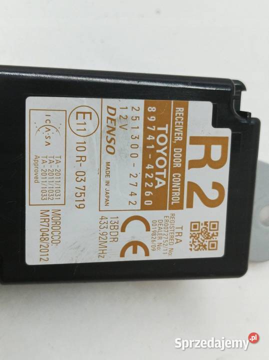 MODUŁ STEROWNIK KEYLESS 8974142260 Toyota RAV4
