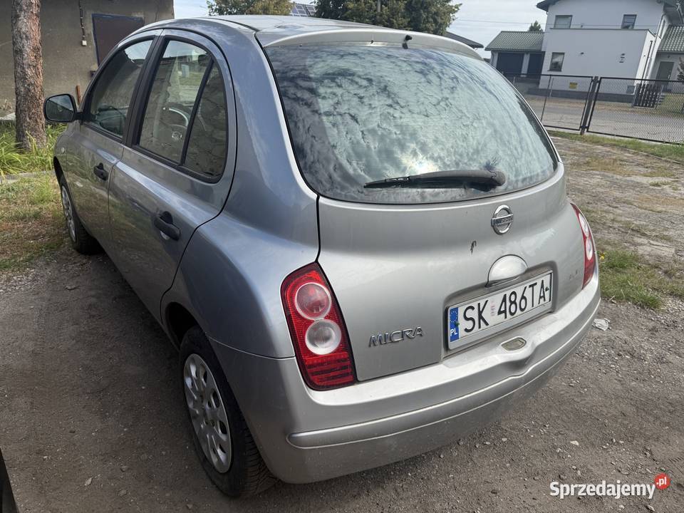 NISSAN MICRA K12 Srebrny 12 benzyna 142 Jaworzno