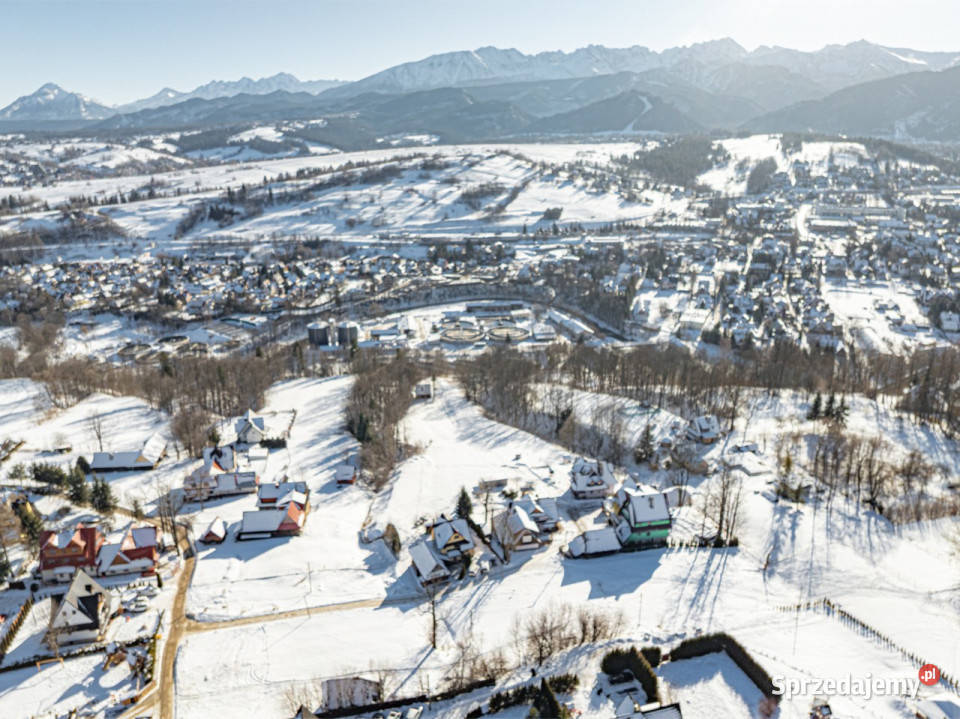 Działka budowlana z drogą Zwijacze Zakopane 827zł/m2 małopolskie sprzedam