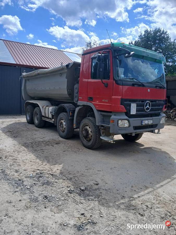 Mercedes actros 8x6 wywrotka meiller Staniszewskie