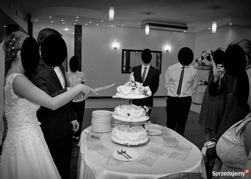 Przecudna suknia ślubna Agnes 11988 welon Gdynia