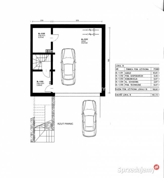 Dom bliźniak 16173m2 Zabierzów Krakowska małopolskie