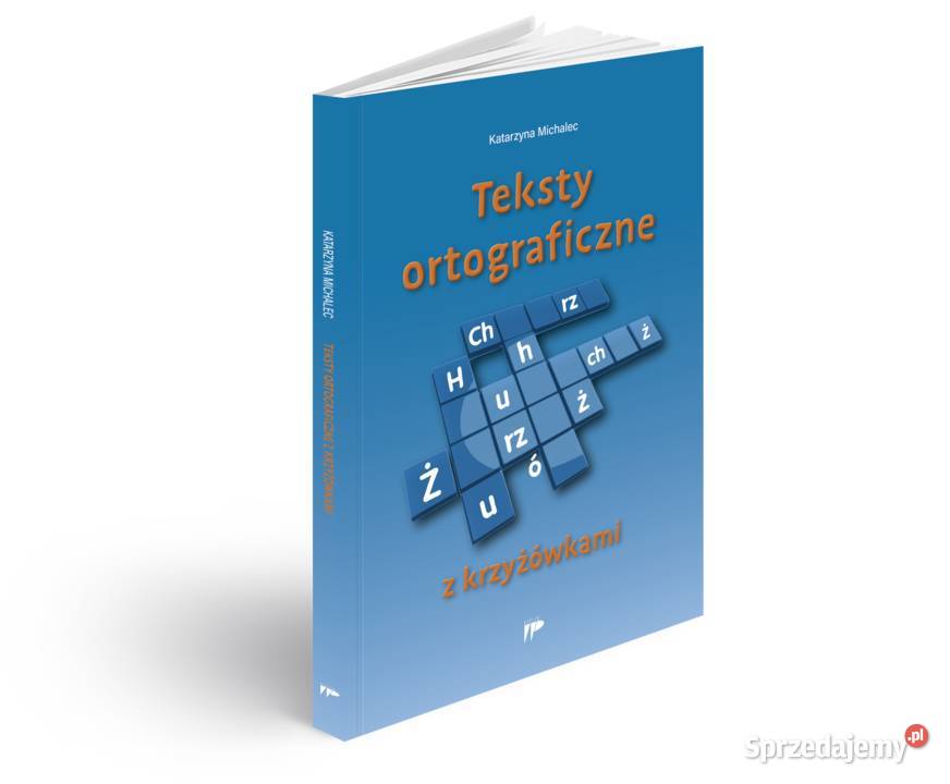 Teksty ortografia krzyżówki nauka zabawę Kielce